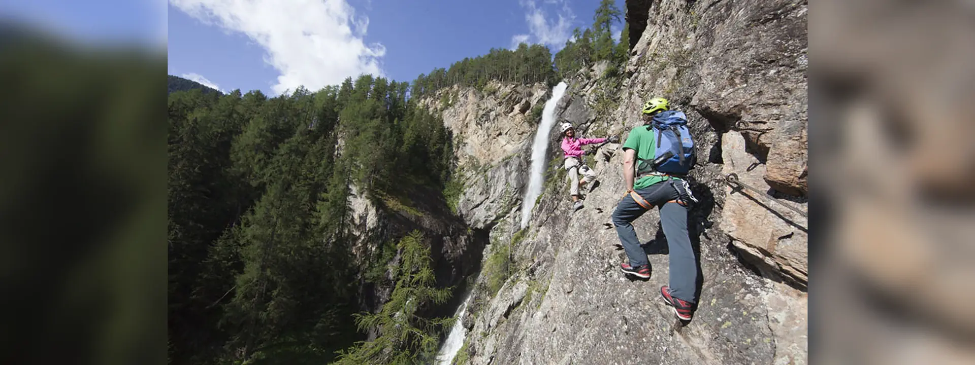 Klettern in Längenfeld im Ötztal