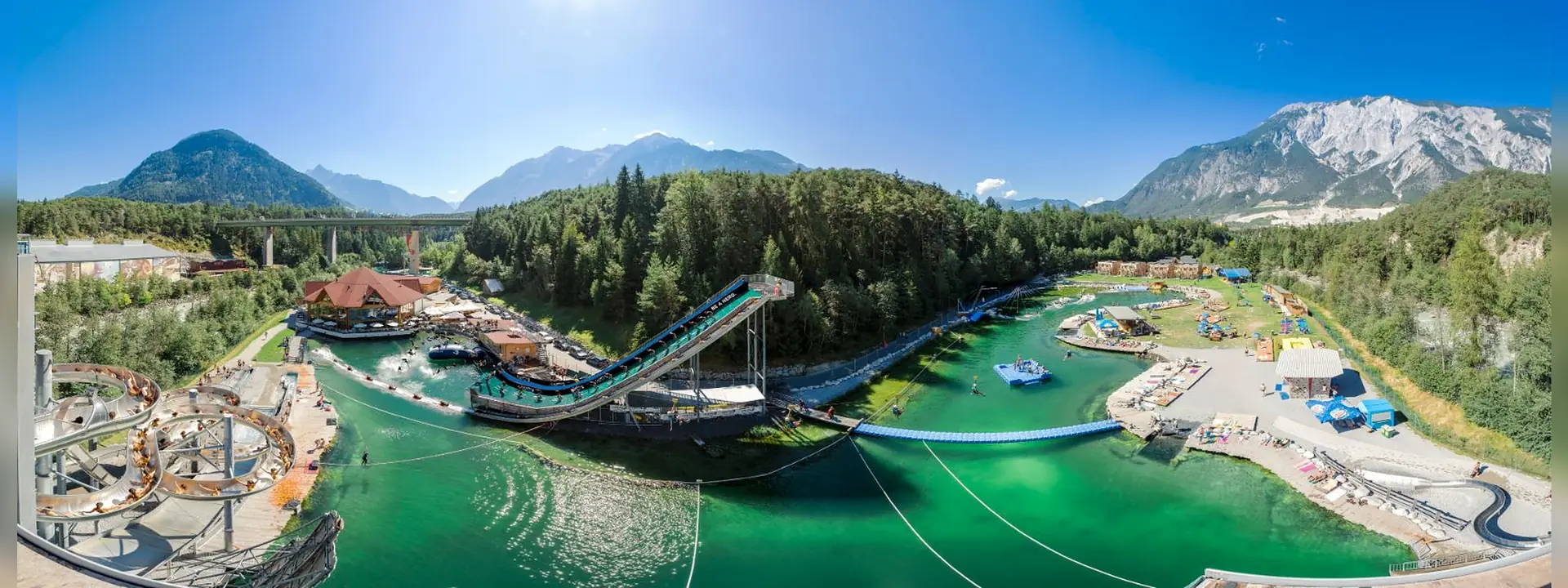 Area 47 und Wasserabenteuer im Ötztal
