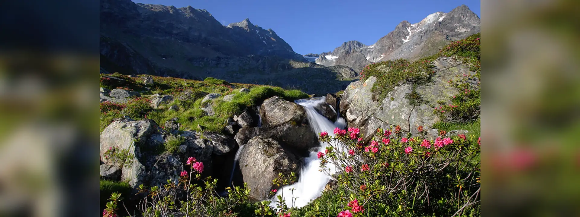 Sommerlandschaft in Längenfeld im Ötztal